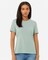 BELLA + CANVAS Women’s Relaxed Fit Crew Neck Short Sleeve Triblend Tee for Printing & Summer Wear